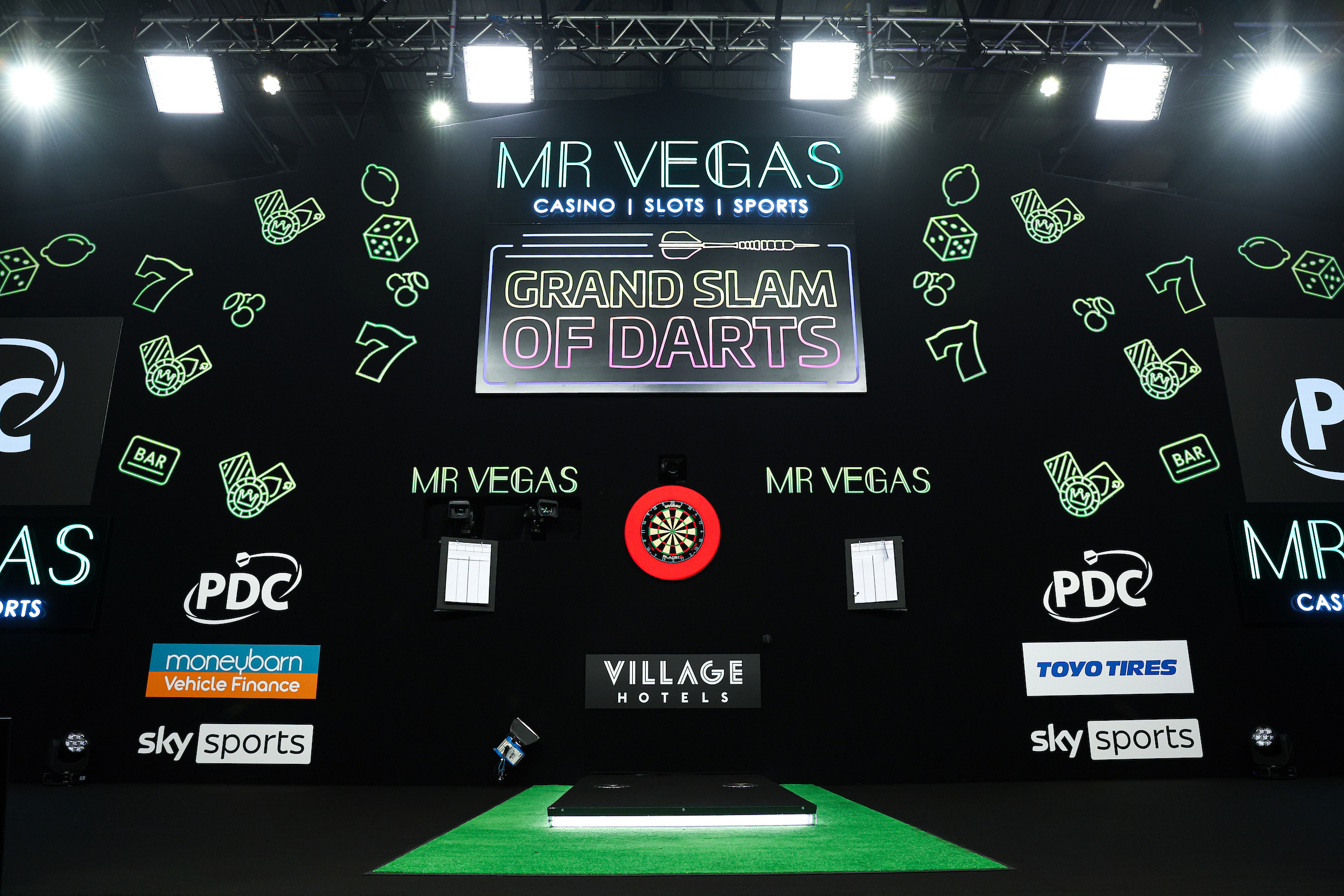 2024 Mr Vegas Grand Slam of Darts Day Three latest PDC